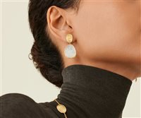 Pendientes Marco Bicego Mujer Lunaria in Oro amarillo Madreperla OB1403-MPW - OB1403-MPW